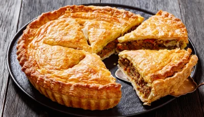 Tourte bœuf carottes facile et familiale