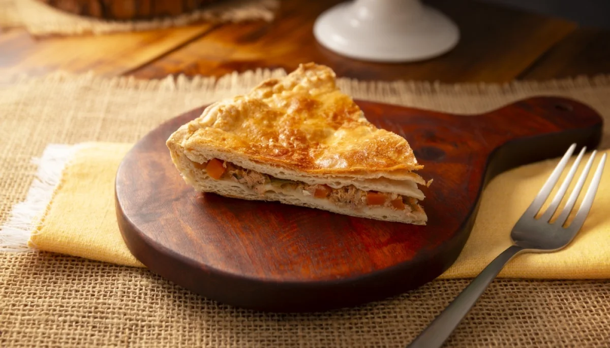 Tourte thon tomate maison