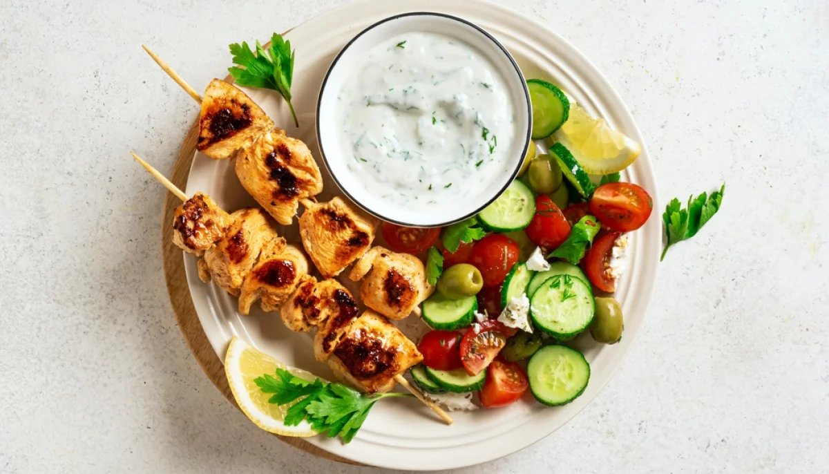 Brochettes de dinde marinée citron paprika