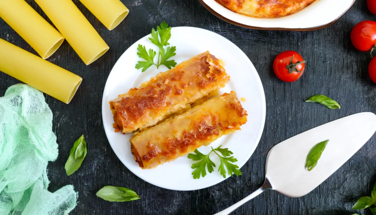 Cannelloni saumon ricotta