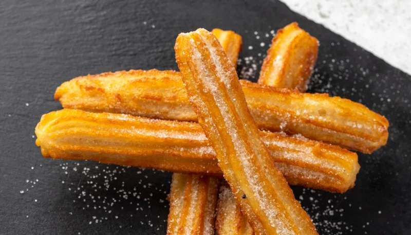 Churros faciles au sucre