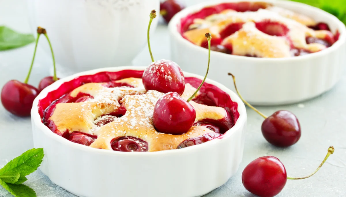 Clafoutis léger aux cerises