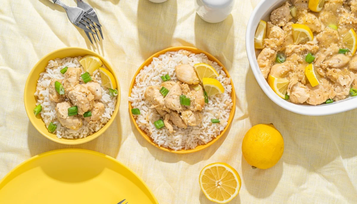 emincé de poulet au citron