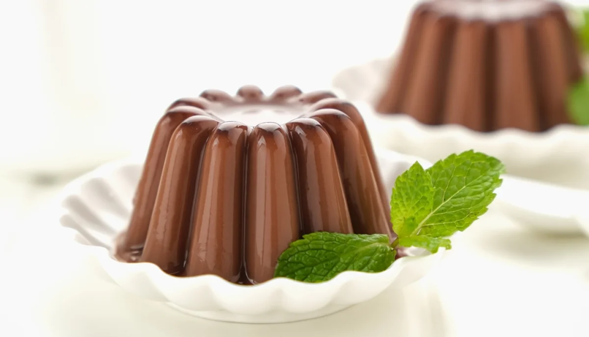 Flan au chocolat
