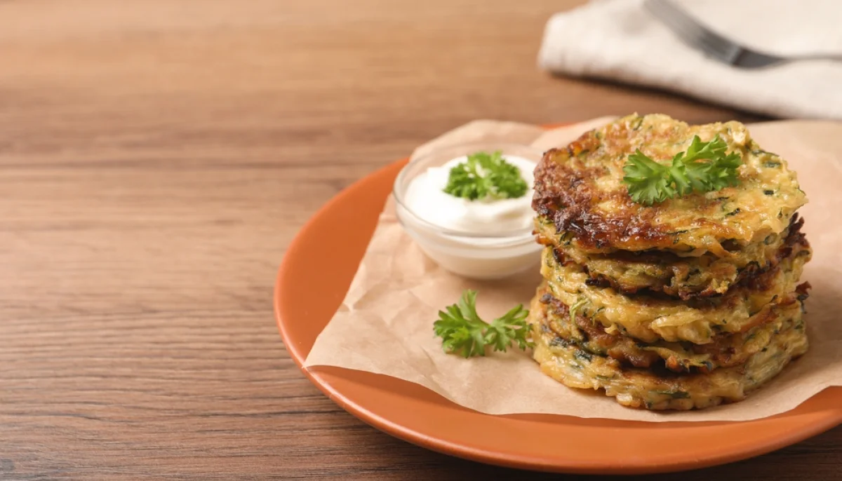 Galettes de courgettes au four croustillantes