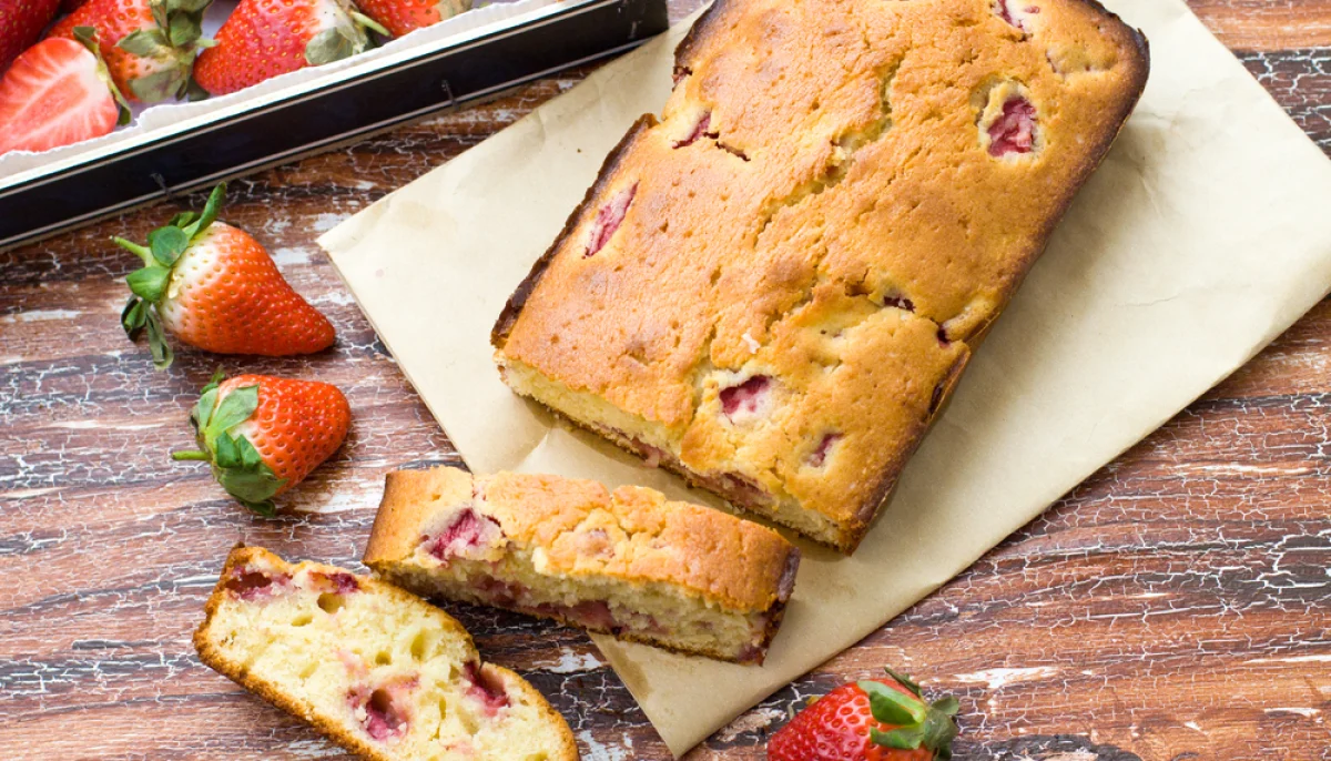 Gâteau yaourt fraise