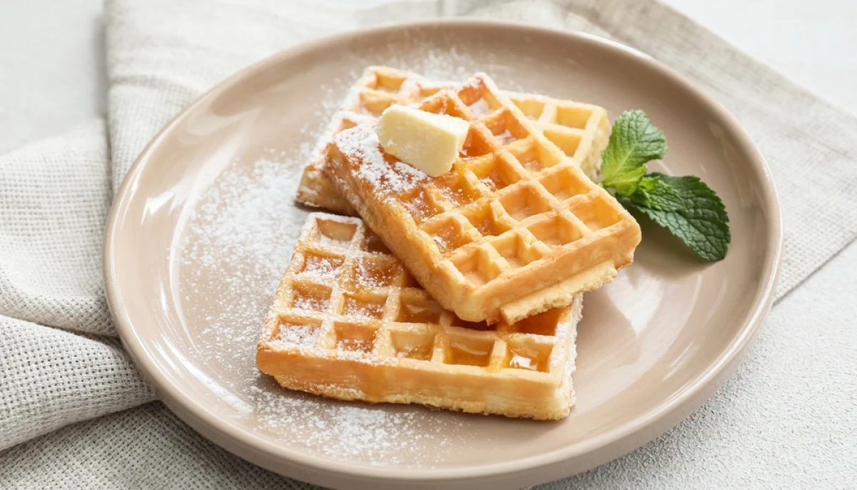 Gaufres sucrées maison