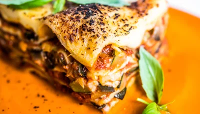 Lasagnes aux légumes Méditerranéens