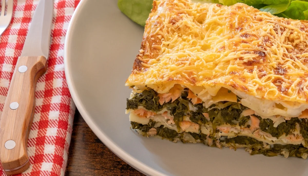 Lasagnes saumon épinards