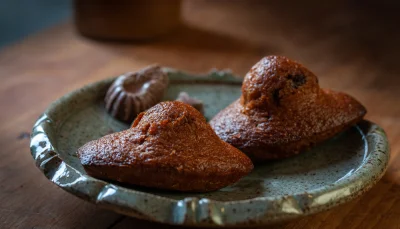 Madeleines au chocolat
