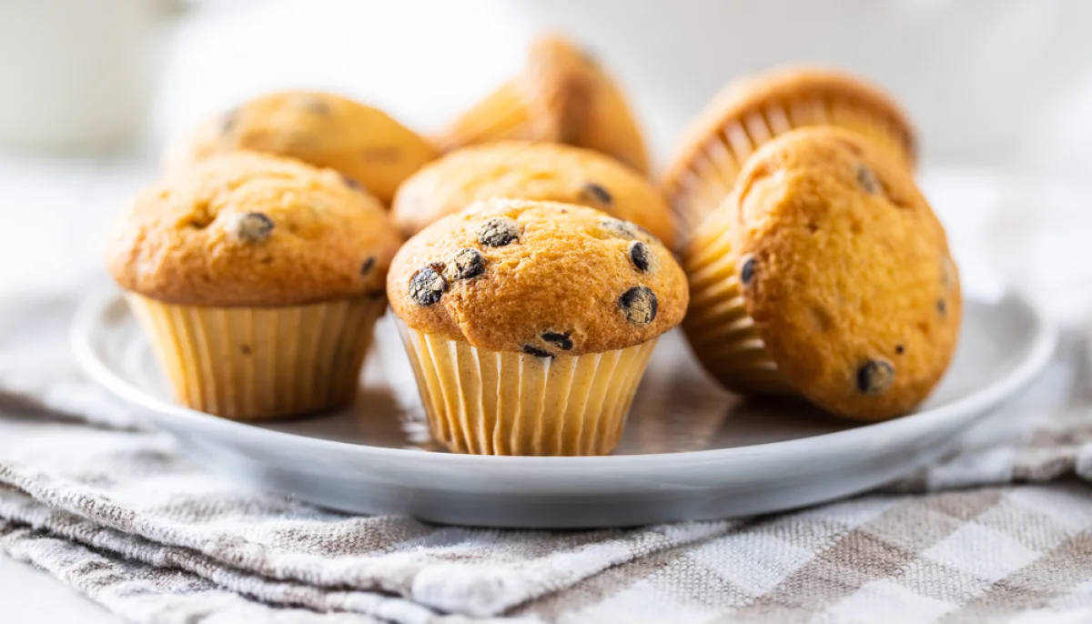 Muffins vanille chocolat