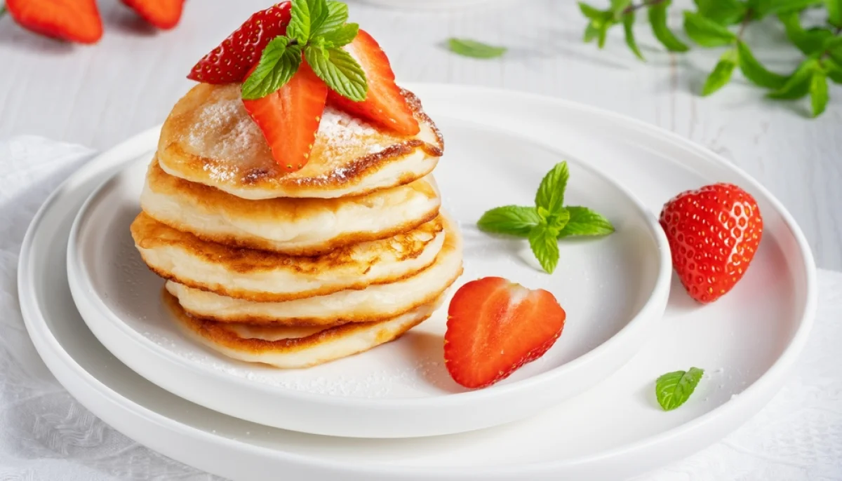 Pancakes fraise