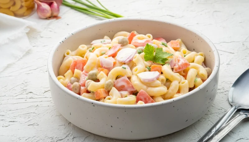 Salade de pâte au surimi