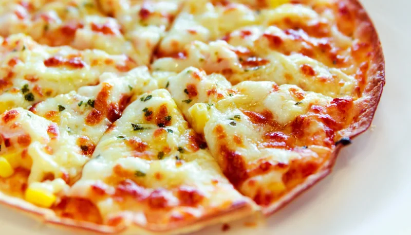 Pizza tortilla express tomate mozzarella