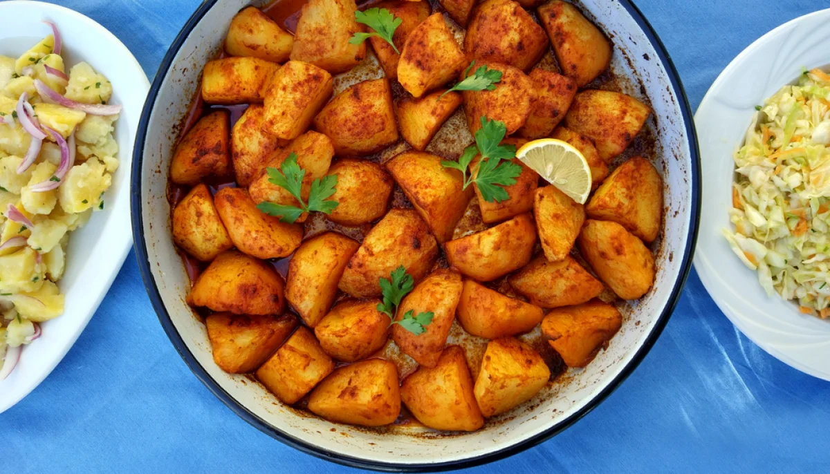 Pommes de terre rôties au paprika