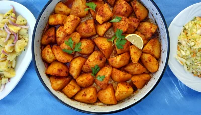 Pommes de terre rôties au paprika
