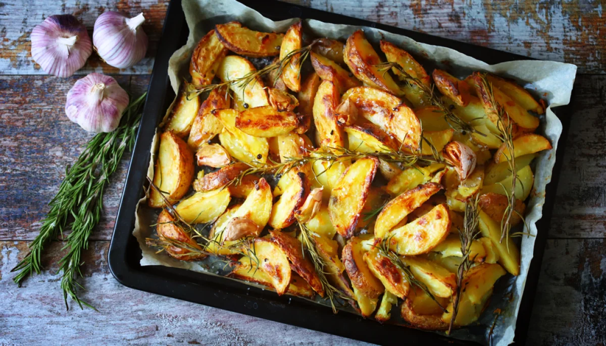 Pommes de terre rôties au romarin