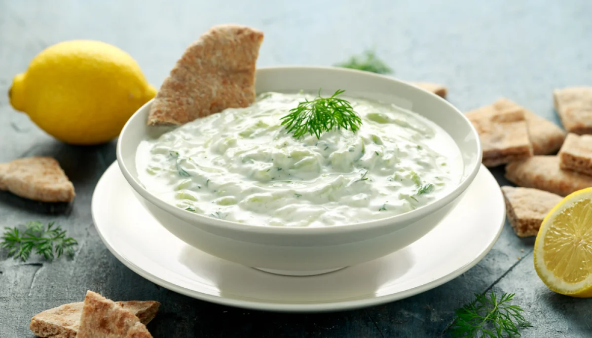 Sauce yaourt au concombre
