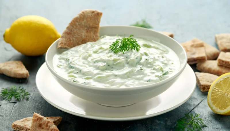 Sauce yaourt au concombre