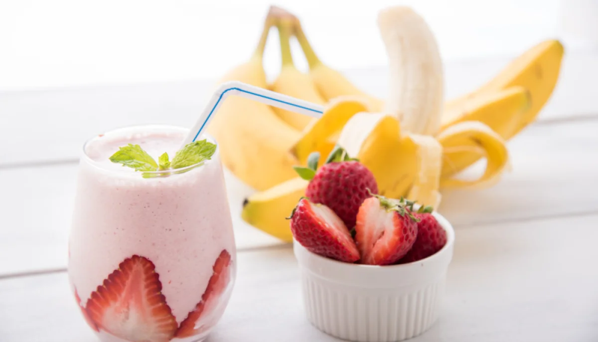 Smoothie fraise banane