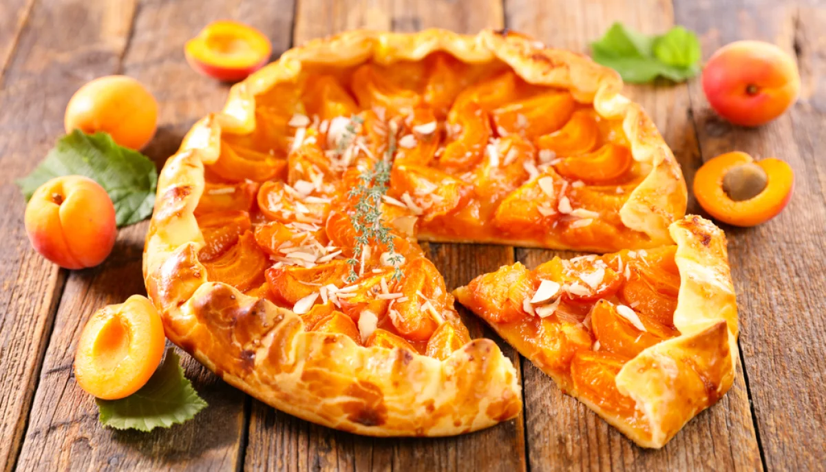 Tarte abricot miel maison