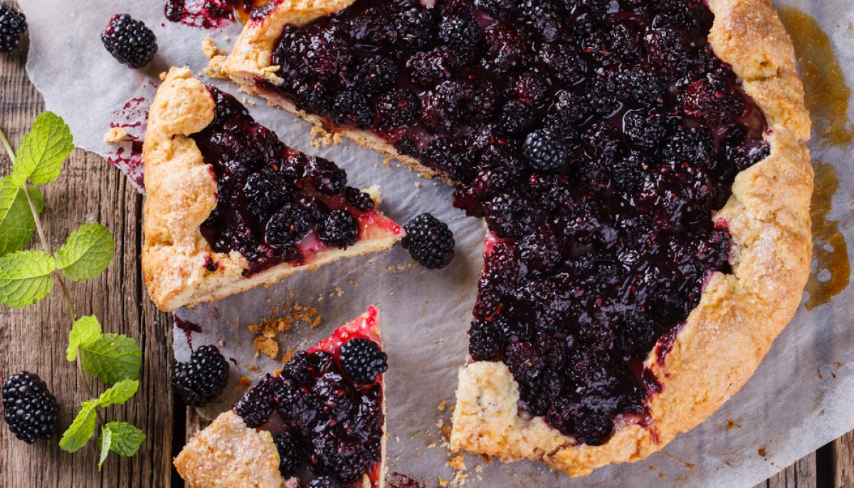 Tarte aux mûres toute simple