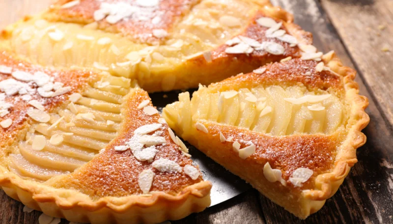 Tarte aux poires à la bourdaloue