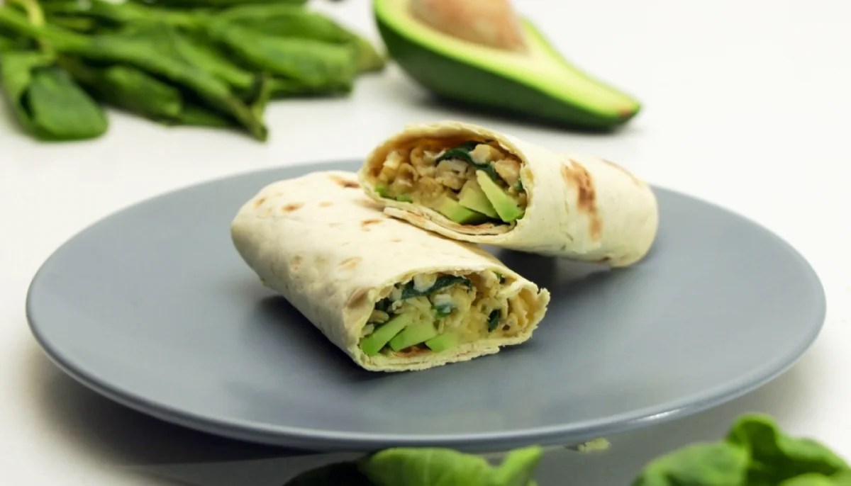 Wrap poulet avocat