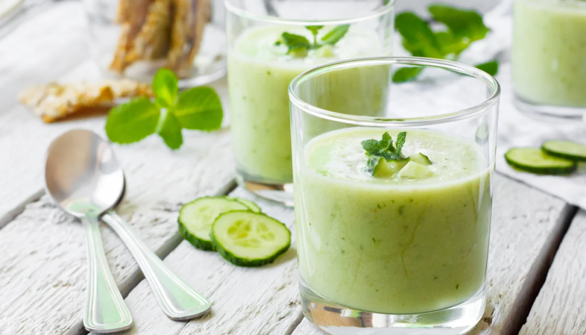 Gaspacho concombre menthe ultra frais