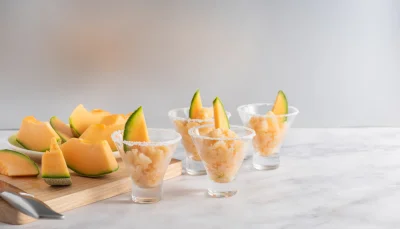 Granité melon citron maison