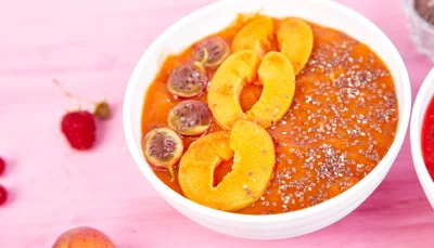 Smoothie bowl abricot coco