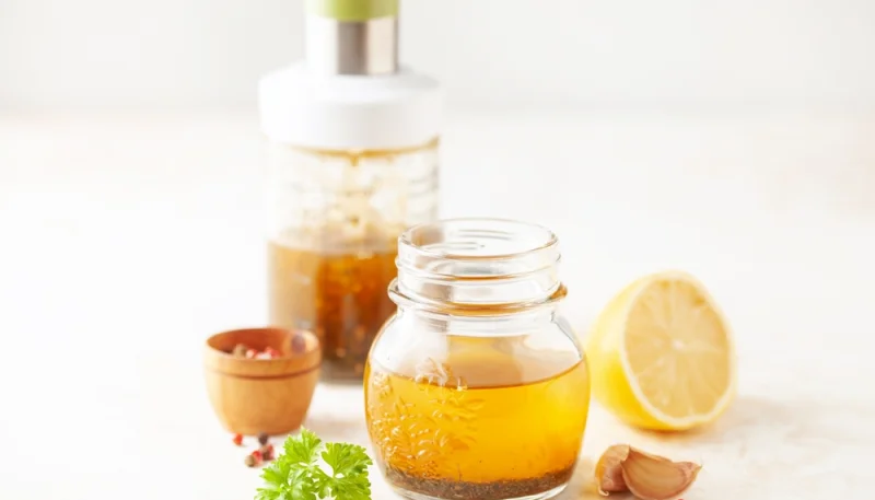 🍊 Comment faire une vinaigrette maison qui tient vraiment (le ratio exact et les variantes)