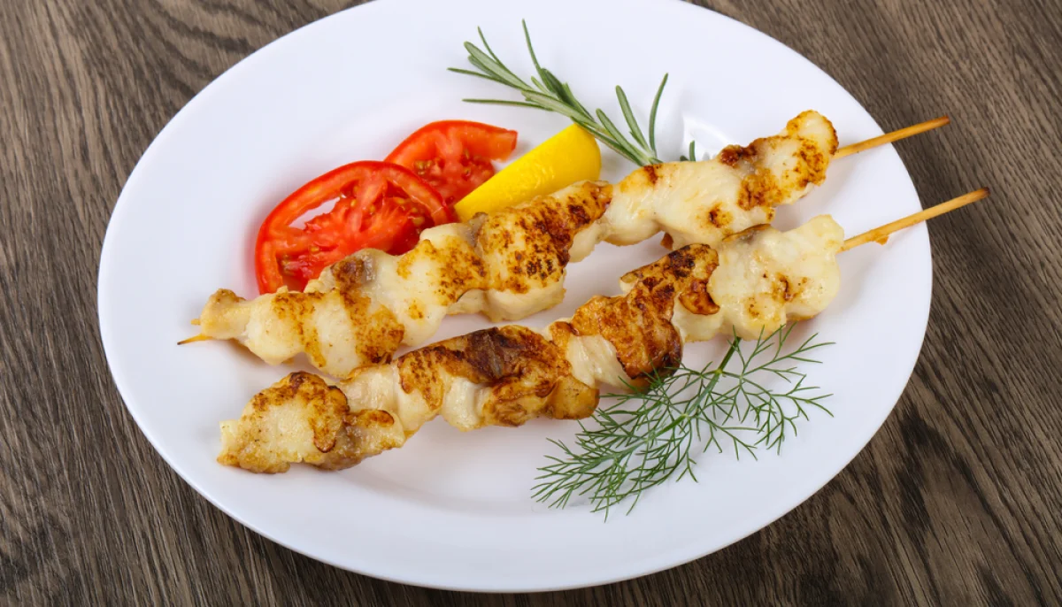 Brochettes de poisson blanc au citron vert
