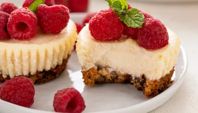 Cheesecake au skyr sans sucre ajouté