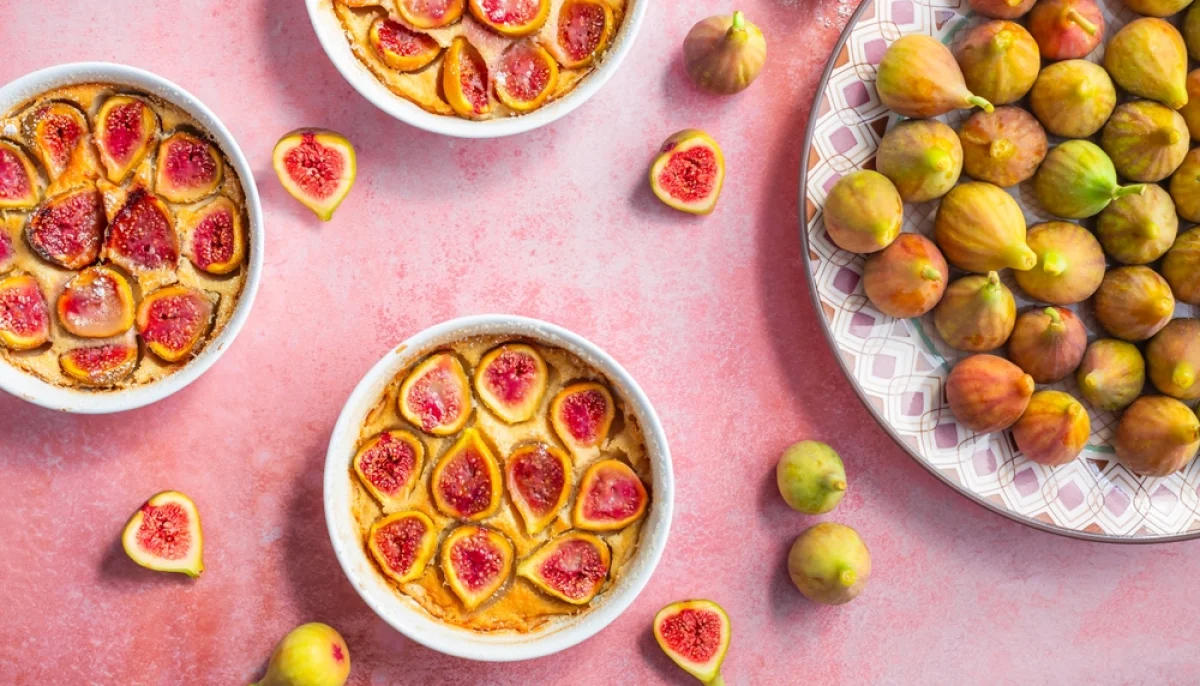 Clafoutis aux figues et amandes