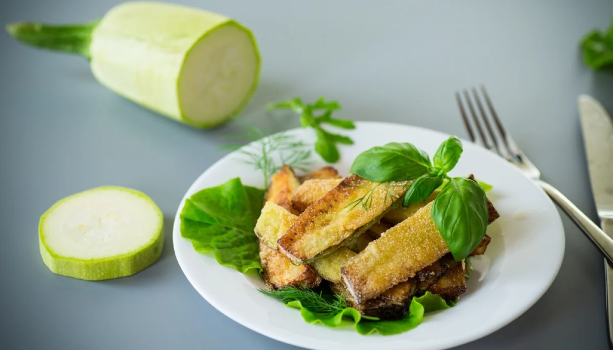 Courgettes croustillantes à l’air fryer