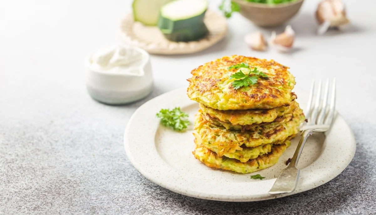 Galettes de courgettes au parmesan