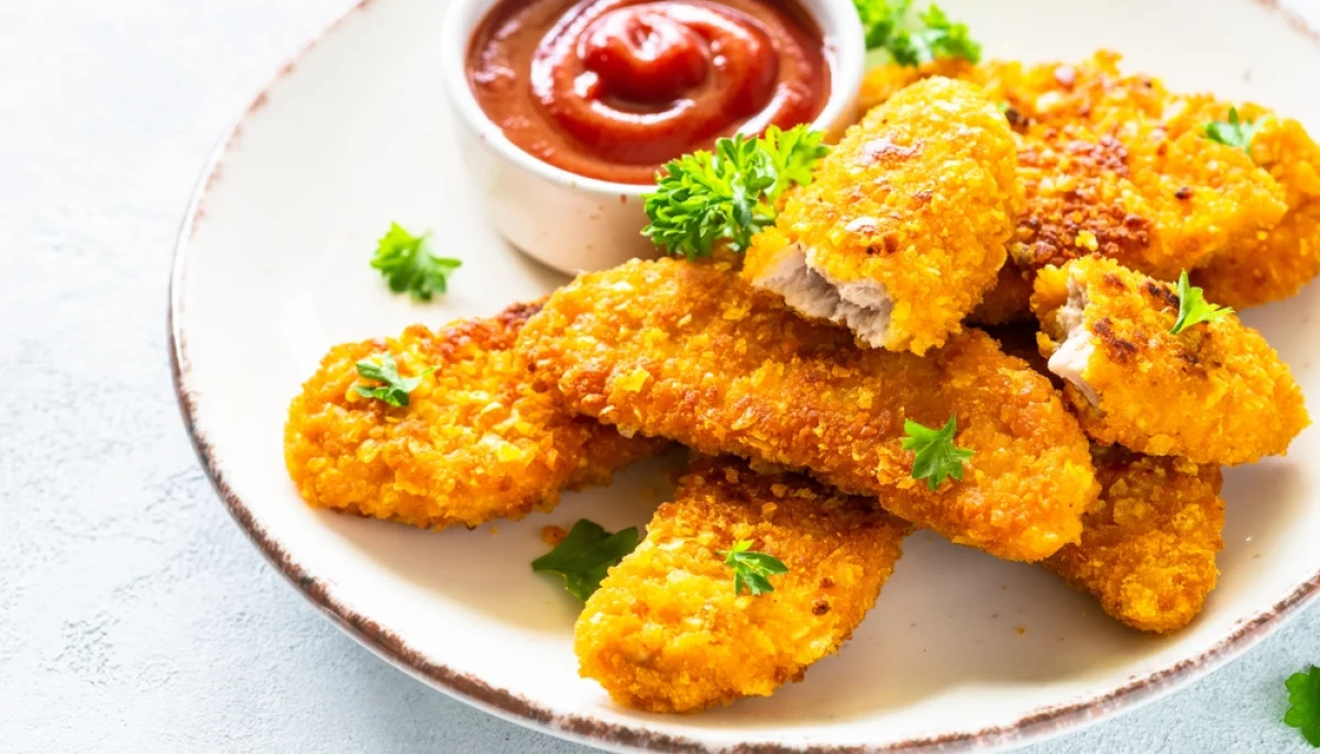 Nuggets de poulet croustillants à l’air fryer