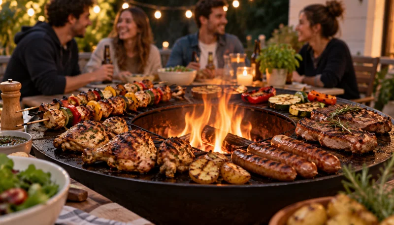 Viande au brasero : 5 idées pas chères pour se régaler entre amis