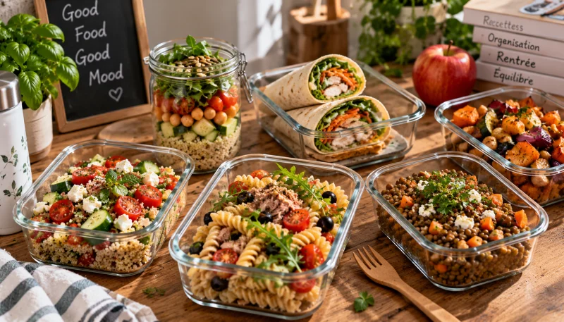 7 lunch box faciles à préparer la veille pour le déjeuner