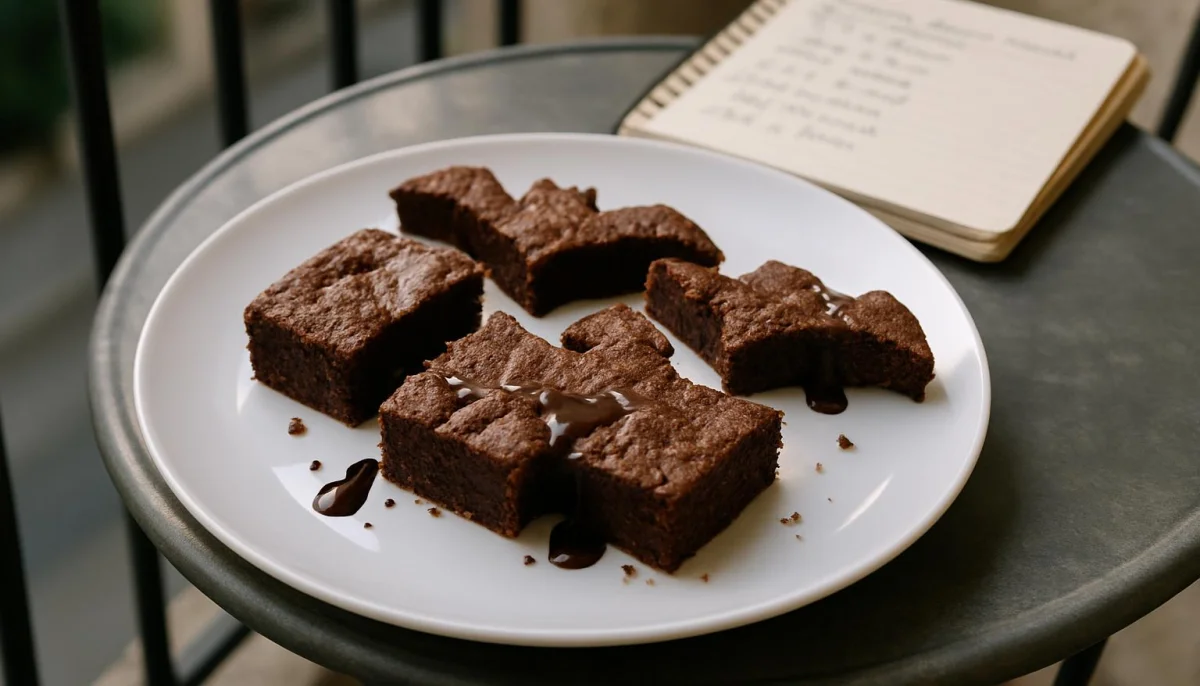 Brownies chauve-souris au chocolat