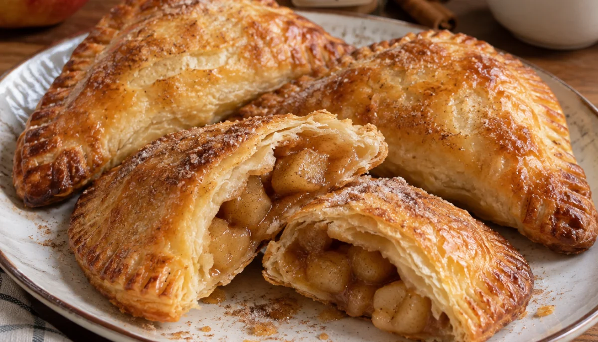 Chaussons aux pommes et cannelle