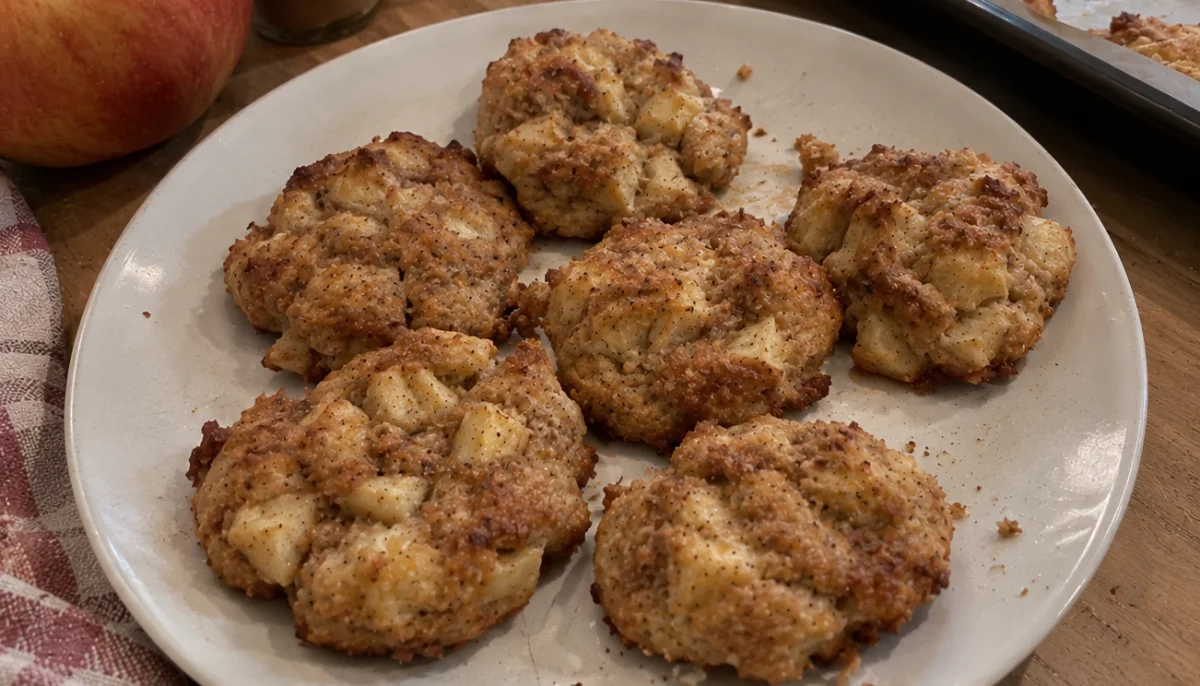 Cookies moelleux pomme et cannelle