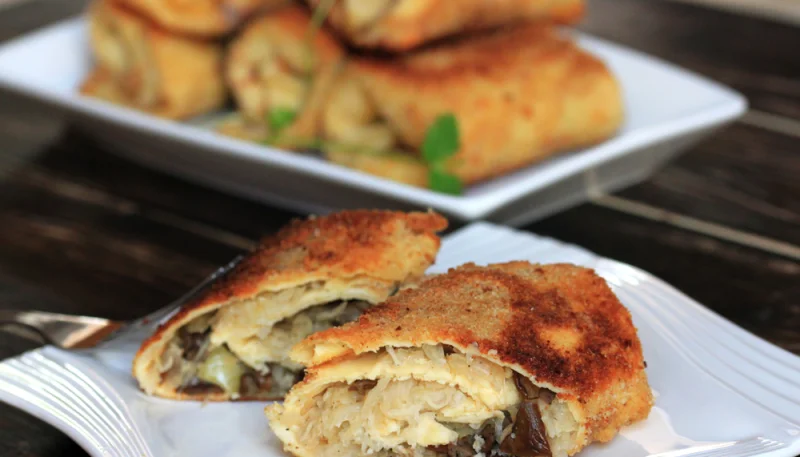 Croque végétarien aux champignons et comté