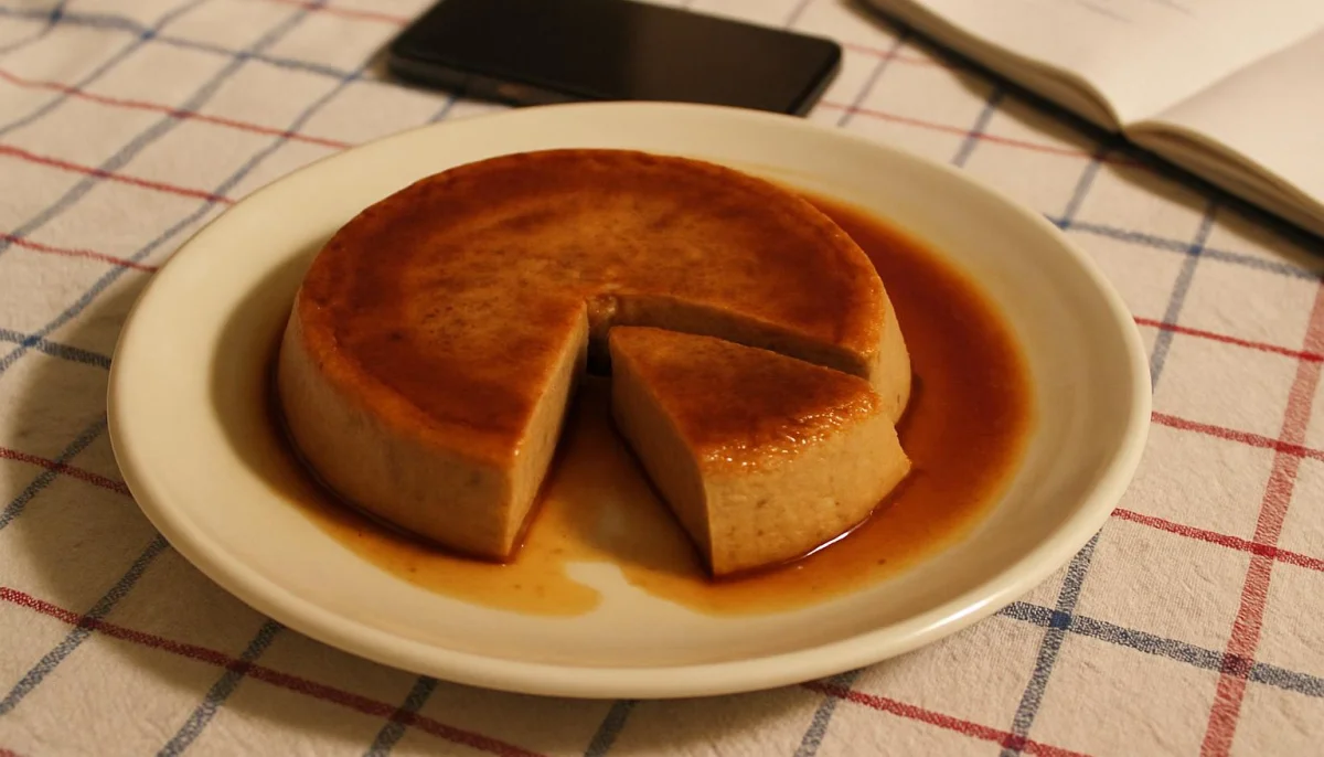Flan de châtaigne au thermomix