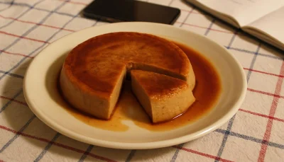Flan de châtaigne au thermomix