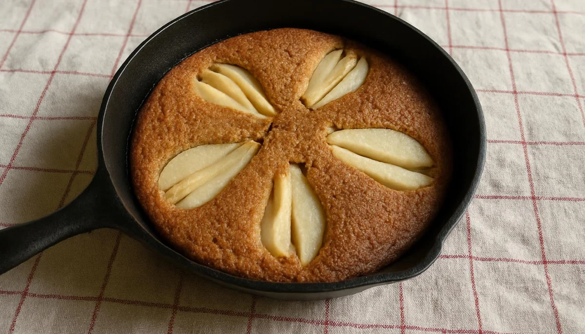 Moelleux poire et noisette sans gluten