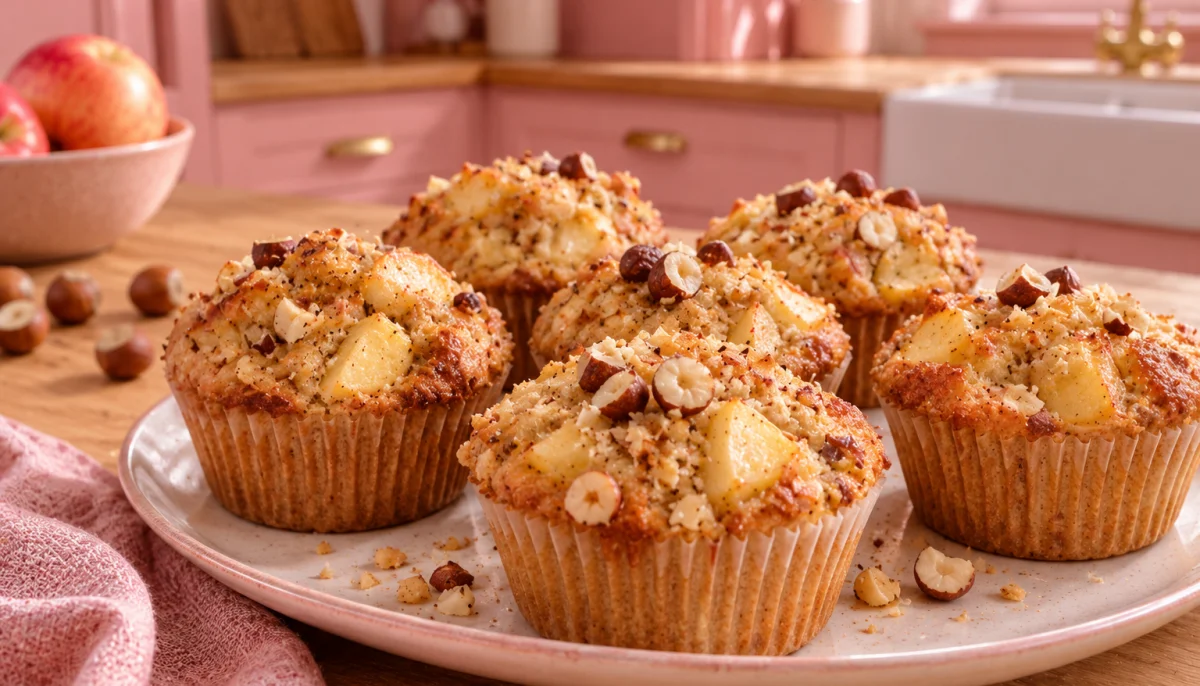 Muffins pomme noisette au thermomix