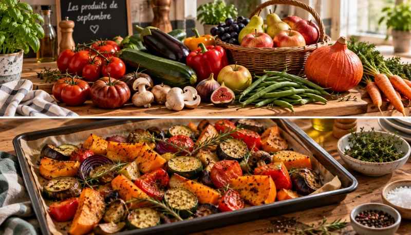 Que manger en septembre ? Les fruits et légumes de saison et comment les cuisiner