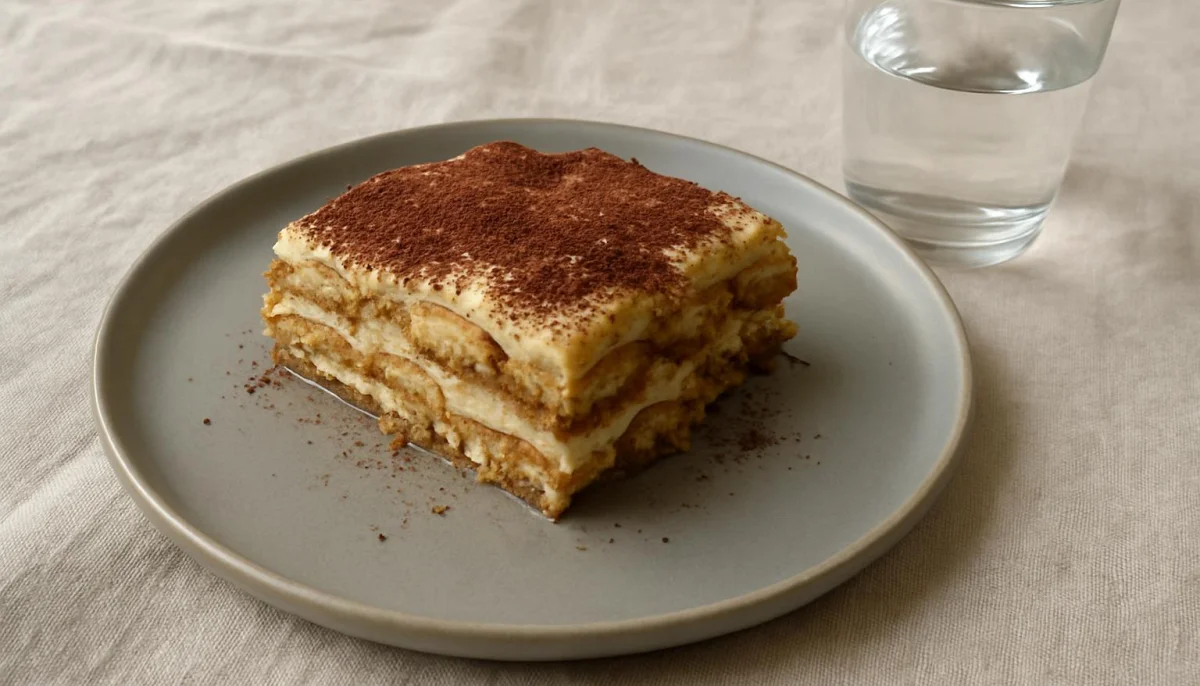 Tiramisu au café et crème de marrons